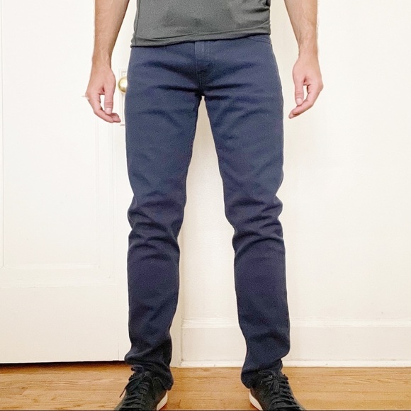 Levi’s 511 Men’s Slim Fit White Tab Stretch Jean Blue 30x32 - Picture 1 of 9